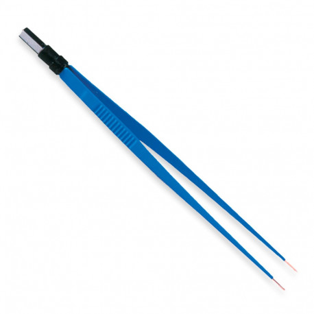PINCE DROITE BIPOLAIRE DIATERMO POINTES RONDES 1 MM