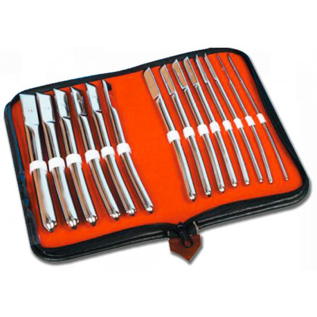 SET DE DILATATEURS DE HÉGAR CHROMÉS